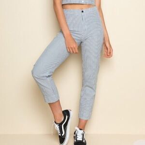 BRANDY MELVILLE STRIPED TILDEN PANTS